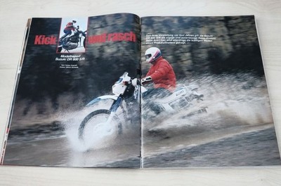 Motorrad 06/1989 Modellreport Suzuki DR 600 - ein interessanter Bericht auf 6 Se