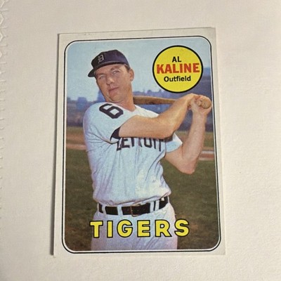 Al Kaline #410 1969 Topps Detroit Tigers MLB Baseball Base Set