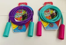 2 New Jump Ropes Kool ‘N Fun 7 Foot Rope JA-RU Assorted Colors