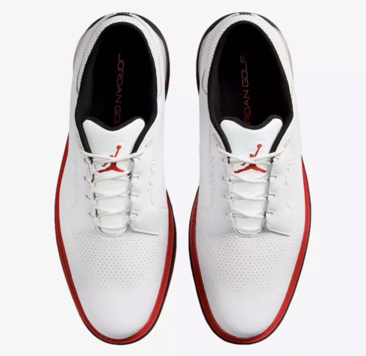 Jordan ADG 5 White Black Red Spikeless Golf Shoes Sneakers Mens Size 10.5/12 US Air Jordan ADG 5 Men main image 3