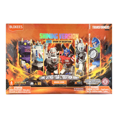 Blokees Transformers Shining Version 04 Spark of Deception Action Figure Kit