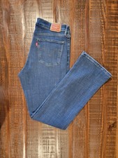 Levi's Women's Classic Bootcut Jeans Blue Size 8 Medium W29 X L32 NWOT 