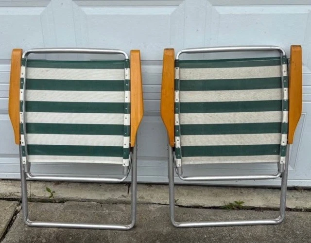 MCM ТЕЛЕСКОП TELAWEAVE ВЫСОКАЯ СПИНКА СКЛАДНОЙ СТУЛ - Изображение 2 из 3