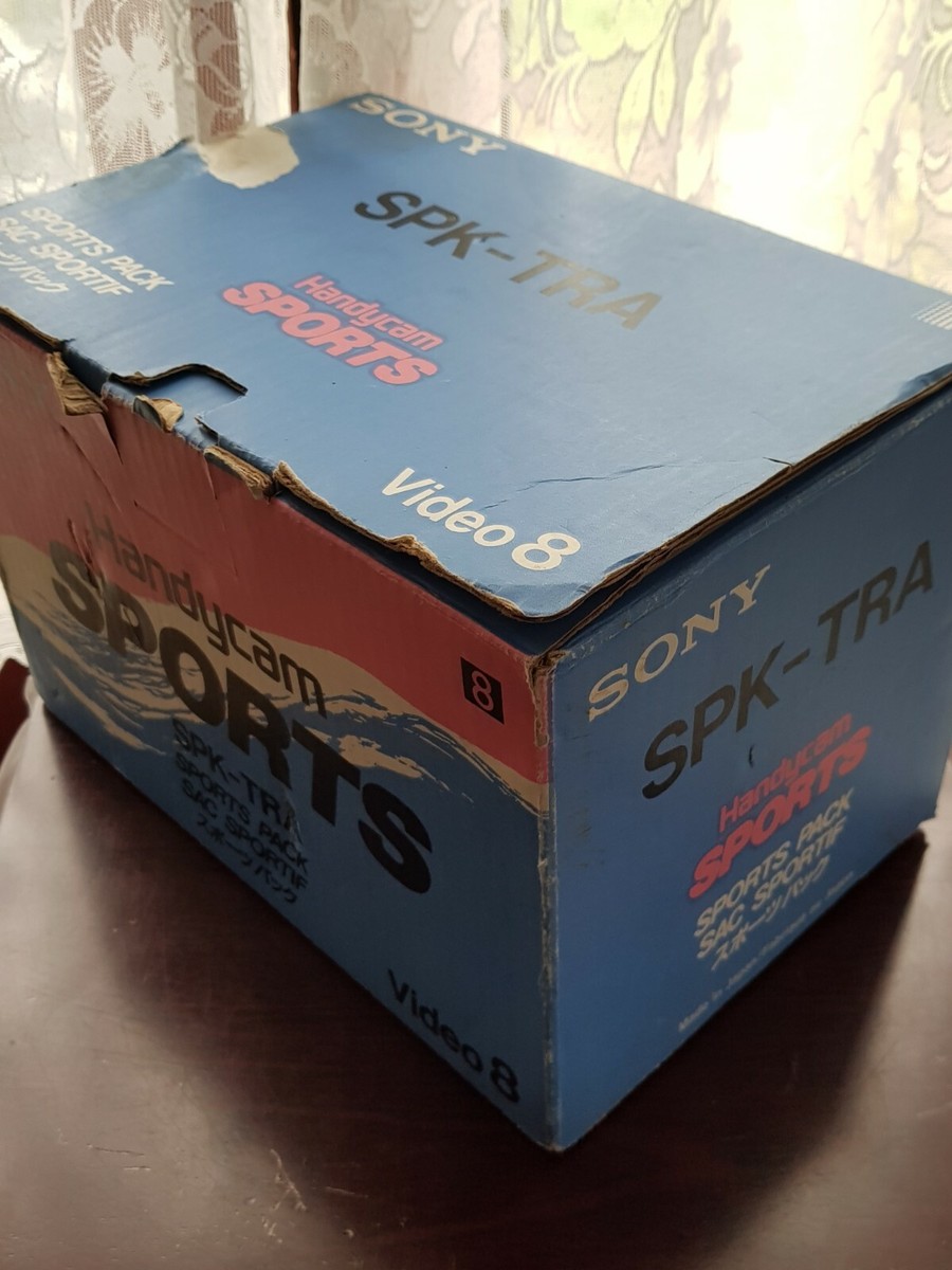 Sony SPK-TRA Handycam 8mm Video 8 Splash Proof Sports Housing Pack