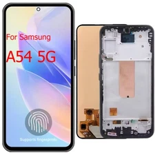 OLED For Samsung Galaxy A54 5G A546U SM-A546 Display LCD Screen With Frame Parts