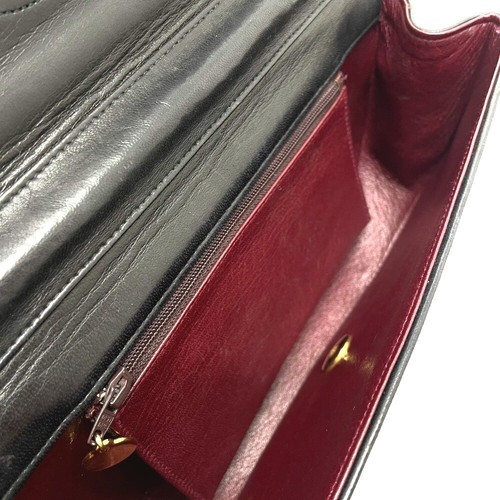 CHANEL Pochette Chain bag Shoulder Bag Lambskin Leather Black/GoldHardware - Foto 7 di 13