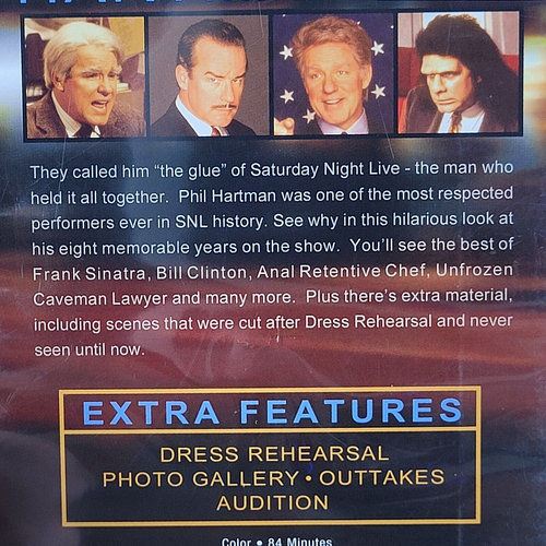 Saturday Night Live Best of Phil Hartman DVD 2004 Retentive Chef Sinatra Clinton - Picture 2 of 7