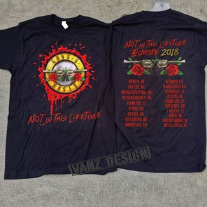 guns and roses concert shirt