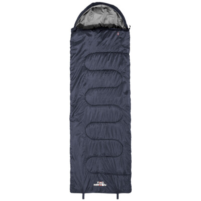 TAC MAVEN Major Sleeping Bag 370g Adult Warm Camping Rectangular Midnight Blue