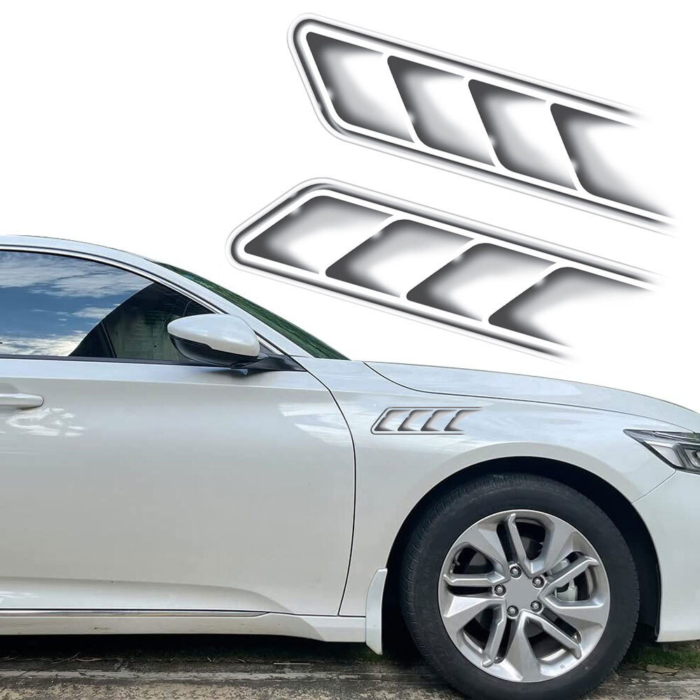Side Vent For Car Car Styling 3D Fake Vents Decorative Outlet Side