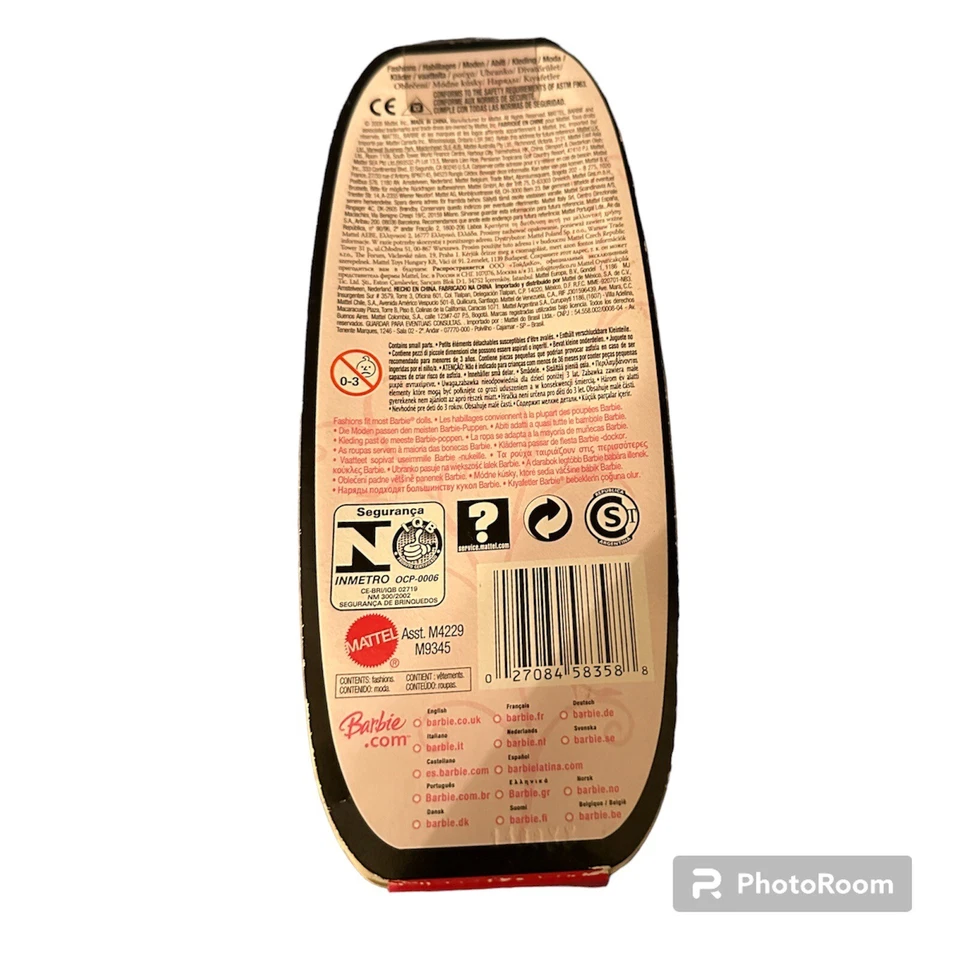 2008 Barbie Doll Fashion Fever Outfit Pink Halter and shorts Rare - Imagem 2 de 2