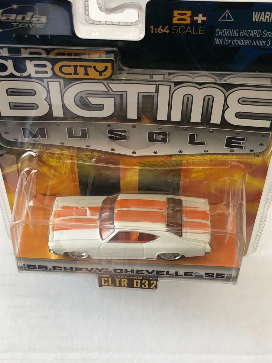 Jada Toys Dub City Bigtime Muscle 1/64 Diecast '69 Chevy Chevelle