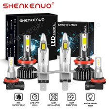 6x LED headlight high beam/low beam for 2002-2007 Mazda6 Super Bright