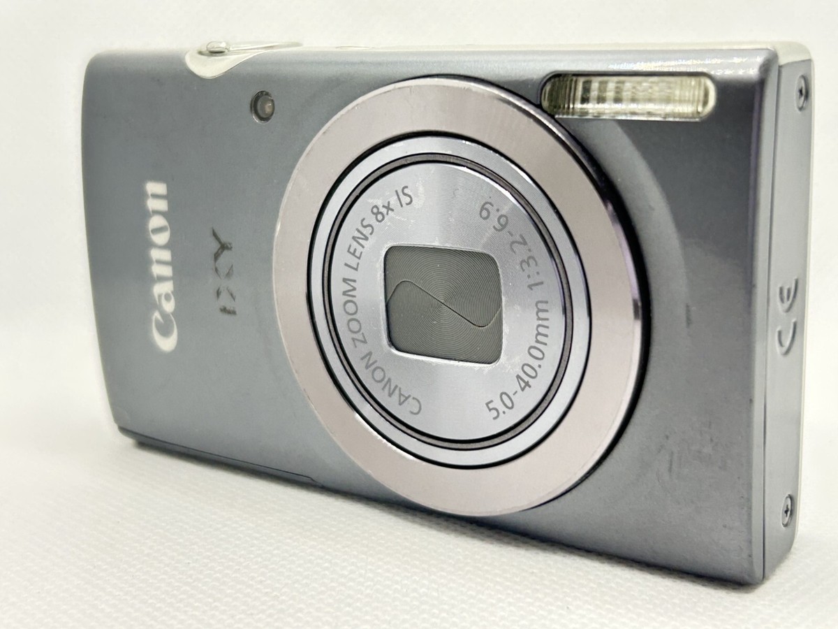 Canon　IXY160 Canon Digital Camera IXY160 Silver 20 MP 8x optical zoom IXY160 SL