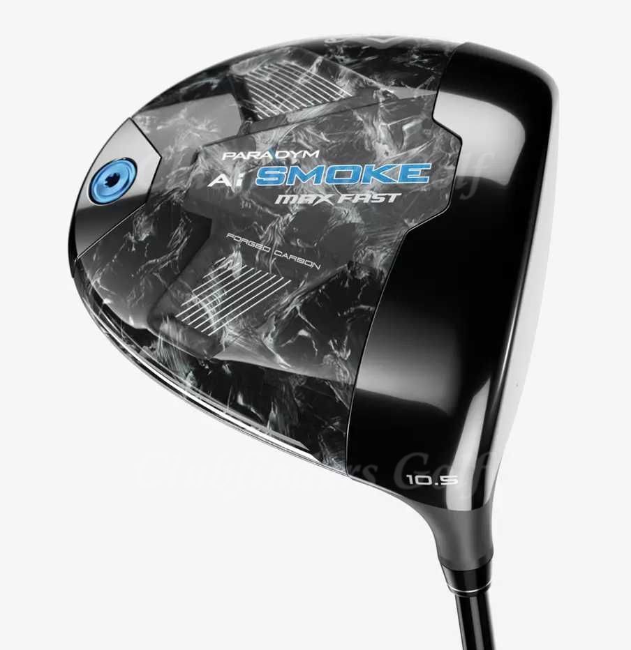 NEW Callaway Paradym Ai Smoke Max Fast 10.5° Driver Tensei 40 R2 