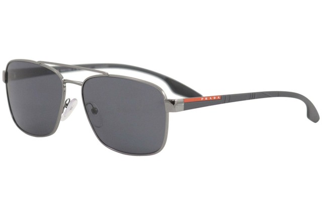 prada gunmetal sunglasses
