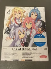 The Asterisk War Blu-ray Vol. 4 Limited Edition Aniplex of America