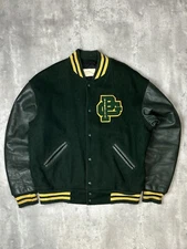 Vintage 80s PC Varsity Collegiate Embroidered Patch Jacket Size XL