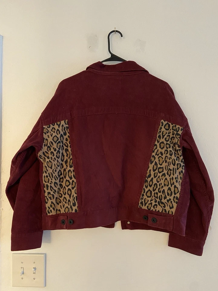 Chaqueta de Camionero Brain Dead Pana Leopardo Contraste 'Marate/Leopardo' Foto 2 de 4