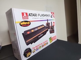 Atari Flashback 4 Classic Game Console Special Edition 76 Games Wireless Ctrl's