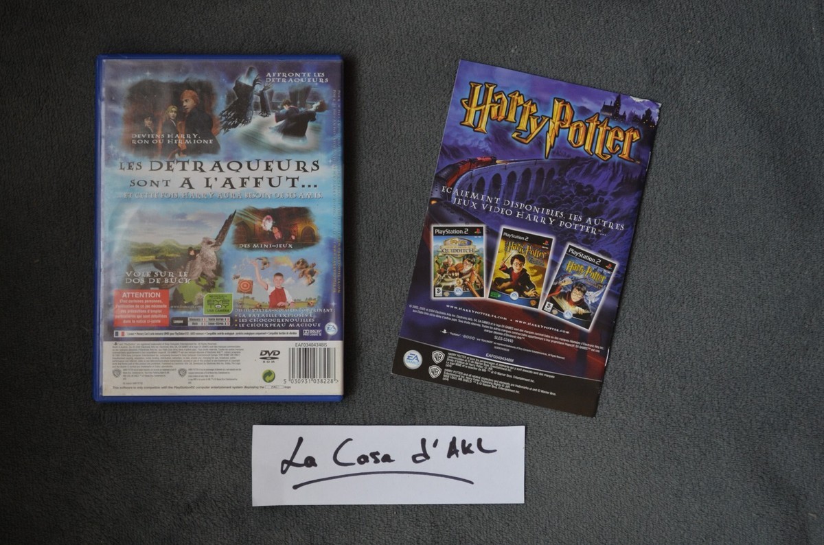 Jeu PS2 Harry Potter Et La Coupe De Feu - Boîte + Notice, Bon état, Pour Collection Ou Replay