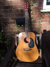 Woodstock W91 Vintage Acoustic Dreadnought Guitar