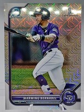 2022 Bowman Chrome Prospects Mega Box Mojo Refractor Warming Bernabel #BCP-46