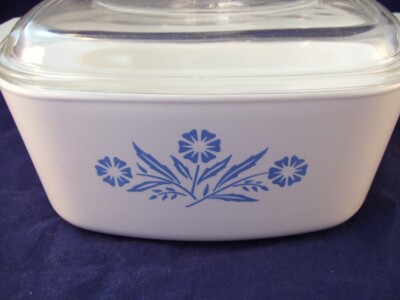 glass quart corningware