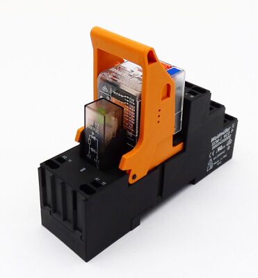 Weidmüller RCM 570024 relay + SCM-I 4CO P socket + EM 12 LED module -unused-