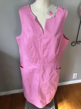 Boden Womens Dress Helena Candystick Pink Career Sheath Sleeveless NWT 18L