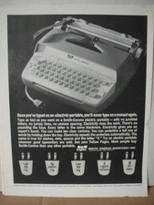 1962 Smith Corona Marchant Electric Typewriter Vintage Print Ad 10024 thumbnail