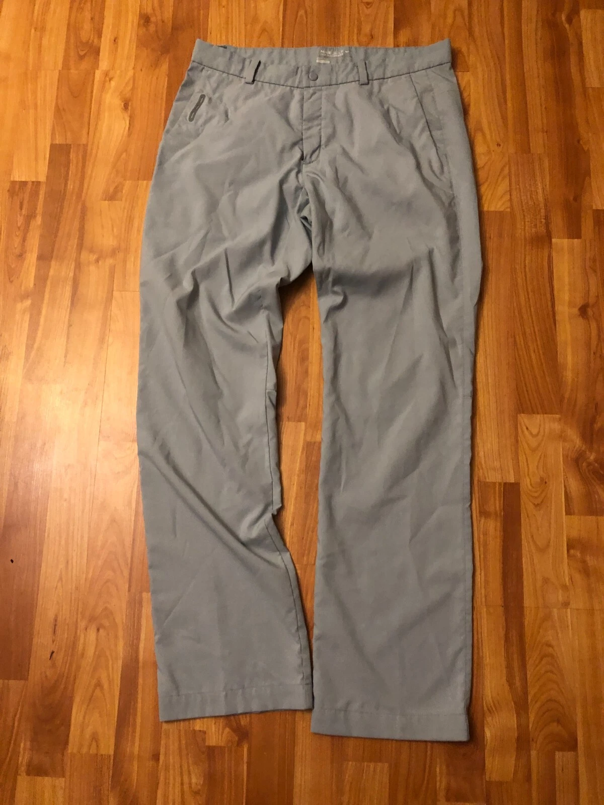 Nike Golf Tour Performance Gray Dri-Fit Golf Pants Men's sz 34x34