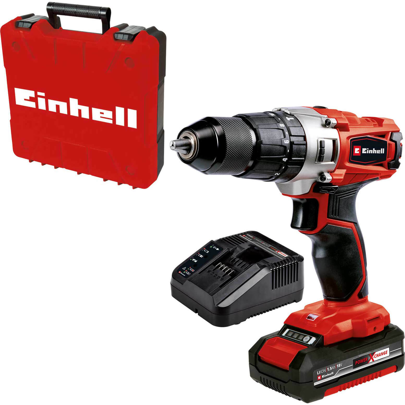 Image of Einhell TE-CD 18 LI BL cordless drill on eBay website