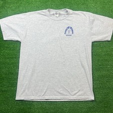 Vintage 90's Pendleton Internal Medicine T-Shirt Heather Gray Sz XL Made in USA