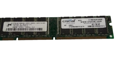 256MB 1RX8 SDRAM SDR SYNCH PC133 CL2 133 133MHZ 168-PIN 168PIN NON-ECC 32X8