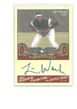 2011 UPPER DECK GOODWIN CHAMPIONS AUTOGRAPHS #LW LEVON WASHINGTON