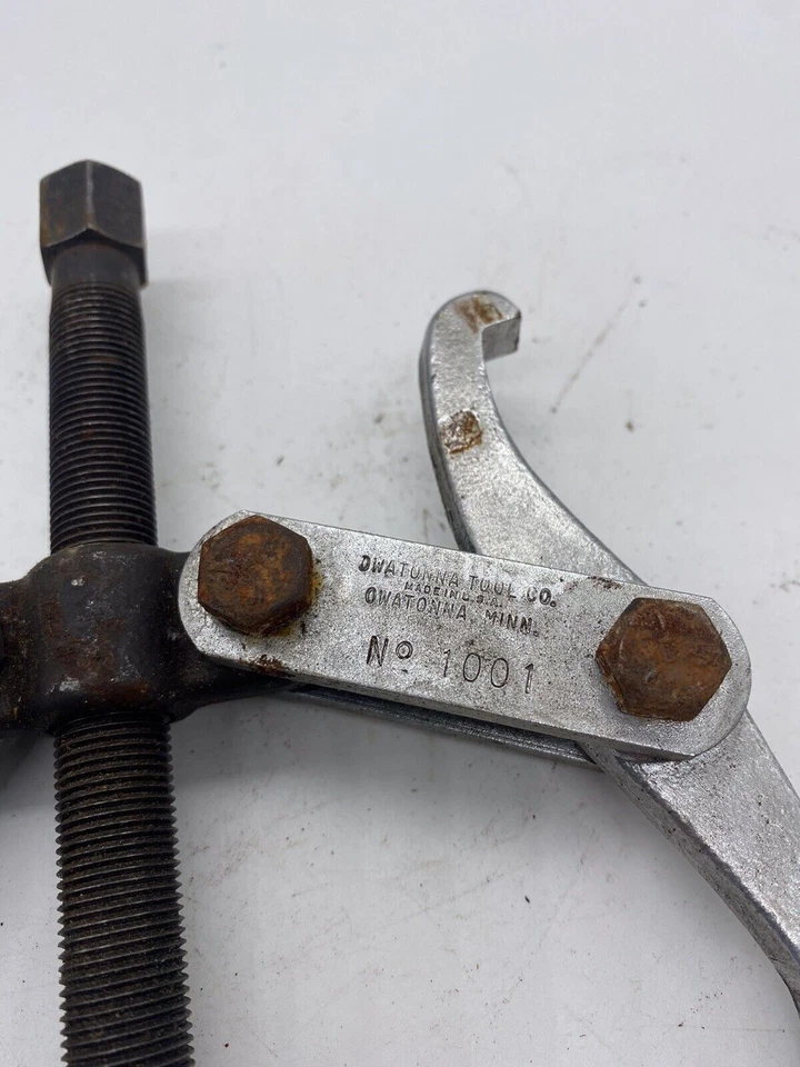 DE COLECCIÓN OWATONNA TOOL CO. TIRADOR DE MANDÍBULA Nº 1001 USADO Foto 2 de 4