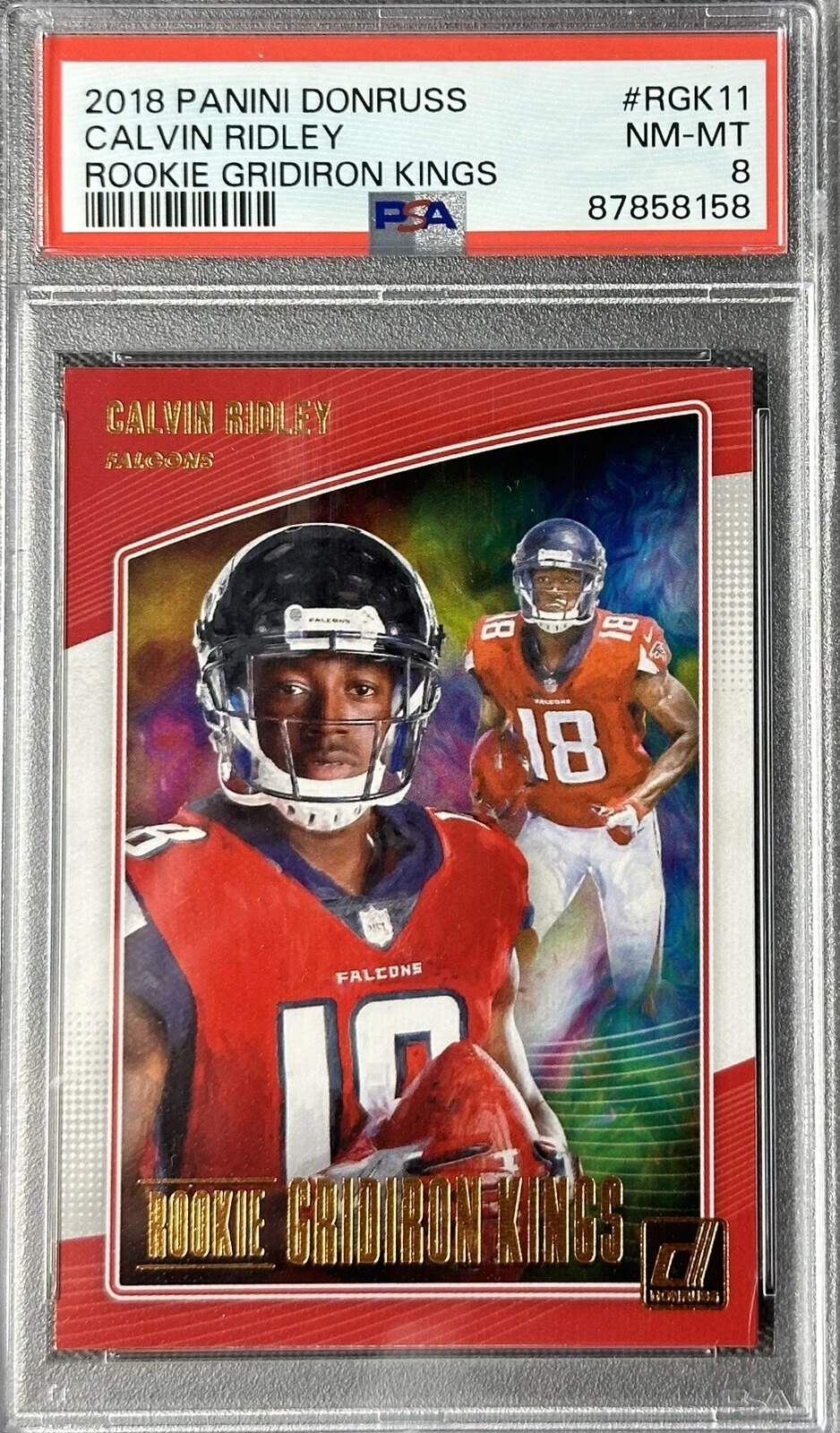 Calvin Ridley Panini Donruss Rookie Gridiron Kings #RGK11 Base