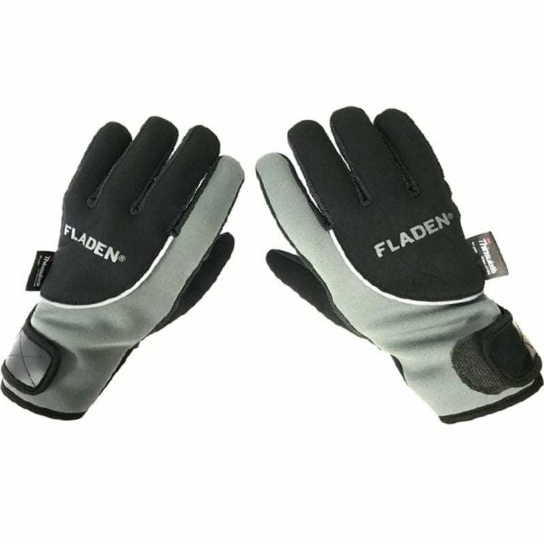 FLADEN Neoprene Glove Non Slip Fleece Lining M-XL Fishing Glove