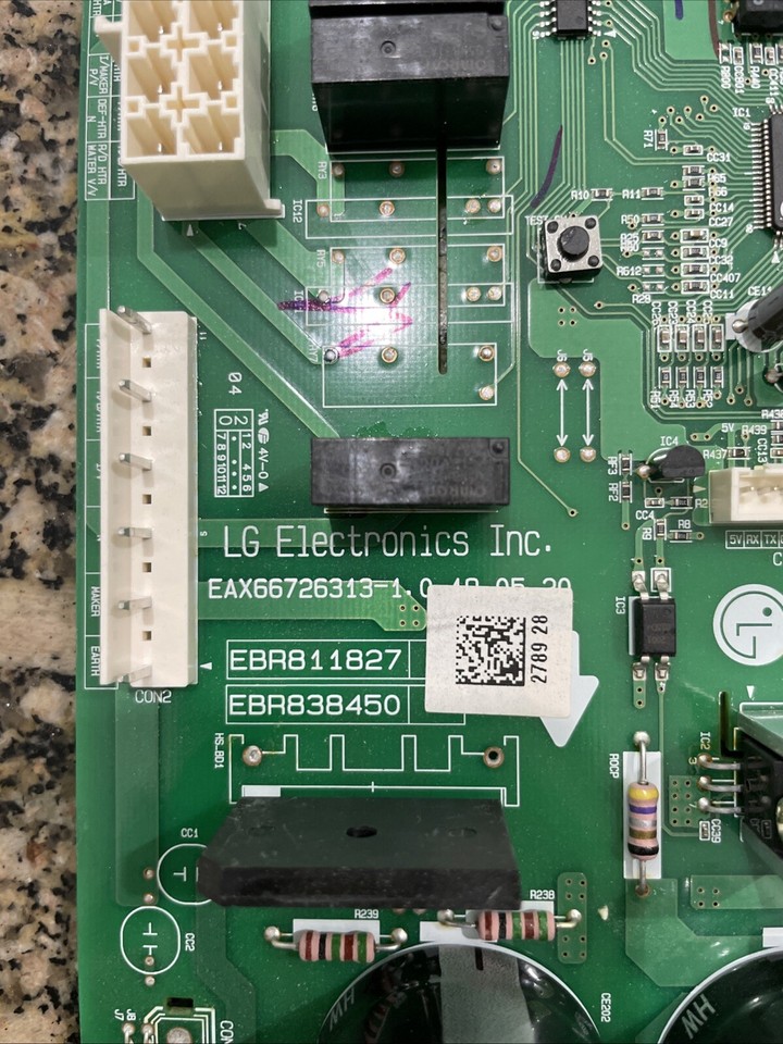 LG Refrigerator LRDCS2603S Main Control Board EBR811827 eBay