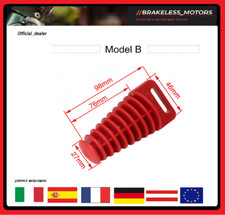 TAPPO SCARICO IN PVC  Tubo Finale Silenziatore Scooter  Moto Enduro  Cross Quad