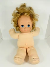 Mattel Magic Nursery Doll Strawberry Blonde Hair 1989 Baby Doll Vintage