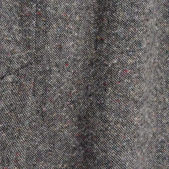 Vintage The Villager 100% Pure Wool Grey Marbled Skirt and Blazer Outfit Size 10 - Image 4 of 4