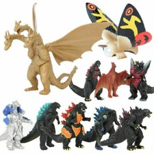 10pcs Godzilla 2 King Of Monsters Mechagodzilla Gigan Anguirus Model Figure Toys