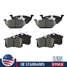 For Volkswagen VW Golf Jetta City Beetle Front and Rear Ceramic Brake Pads