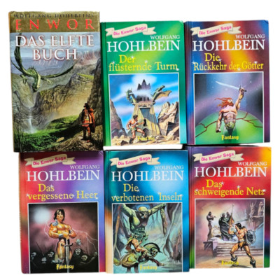 6x Wolfgang Hohlbein - Die Enwor Saga - Fantasy