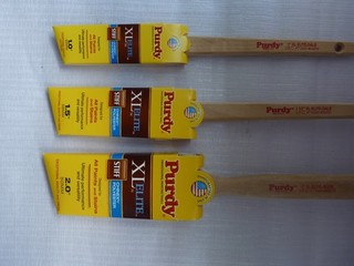 Paint Brushes PURDY XL Elite SET OF THREE.