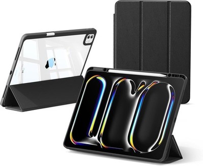 SMARTDEVIL for iPad Pro 11 inch Case (2025/2024),M4/M5 Cover with Pencil Holder