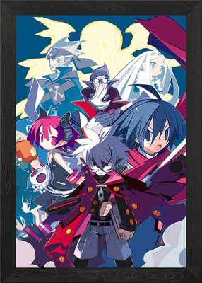 Makai Senki Disgaea Gerahmtes Wandbild Poster Leinwanddruck Bild