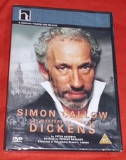 Simon Callow The Mystery of Charles Dickens DVD. New and Sealed.